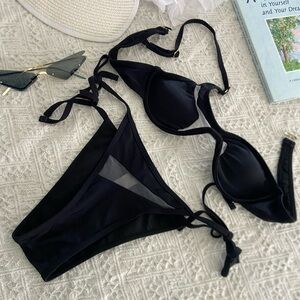Elegant Black Bikini Set